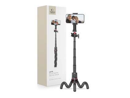 Selfie tyč s Bluetooth ovladačem a stojánkem - Tech-Protect, L07S Selfie Stick Tripod