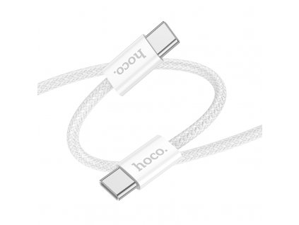 Kabel USB-C to USB-C - Hoco, X104 Source 60W/3A 100cm White