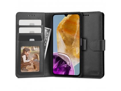 Pouzdro pro Samsung Galaxy M15 - Tech-Protect, Wallet Black