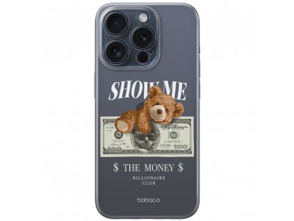 Ochranný kryt na iPhone 12 / 12 Pro - Babaco, Teddy Money 002