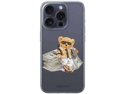 Ochranný kryt na iPhone 15 - Babaco, Teddy Money 003