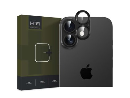 Ochrana na zadní kameru iPhone 16 / iPhone 16 PLUS - Hofi, FullCam Pro+ Black