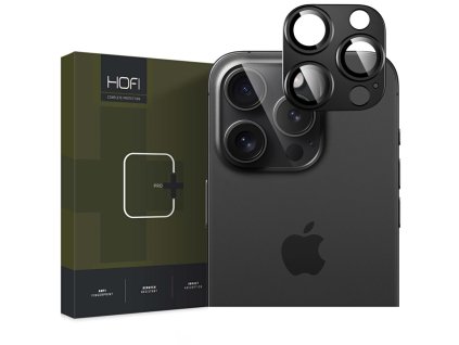 Ochrana na zadní kameru iPhone 16 Pro / iPhone 16 Pro MAX - Hofi, FullCam Pro+ Black