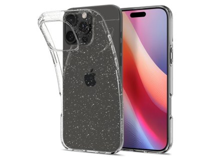 Ochranný kryt na iPhone 16 Pro - Spigen, Liquid Crystal Glitter Crystal