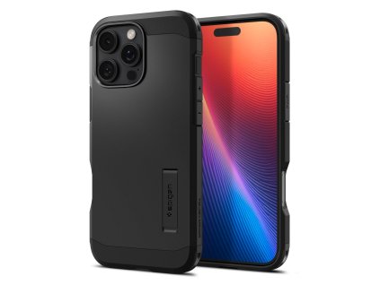 Ochranný kryt na iPhone 16 Pro - Spigen, Tough Armor MagSafe Black