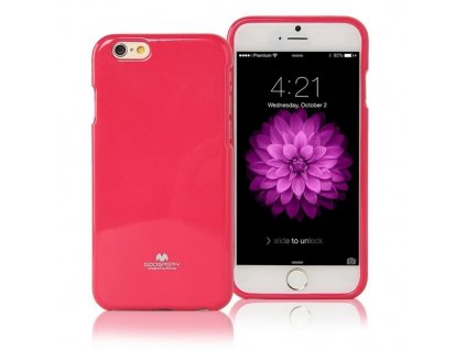 Pouzdro / kryt pro Apple iPhone 6 / 6S - Mercury, Jelly Case Hotpink