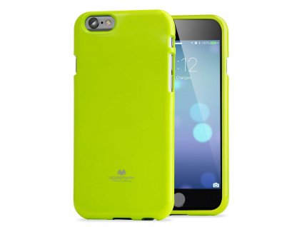 Pouzdro / kryt pro Apple iPhone 6 / 6S - Mercury, Jelly Case Lime