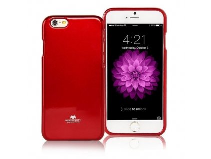 Pouzdro / kryt pro Apple iPhone 7 / 8 / SE (2020) - Mercury, Jelly Case Red