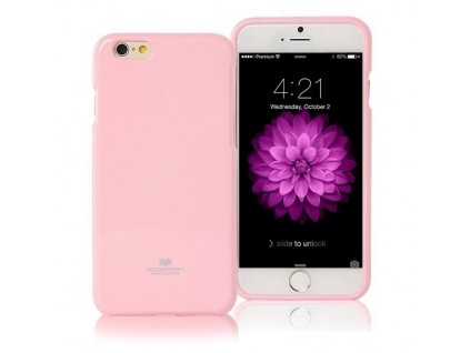 Pouzdro / kryt pro Apple iPhone 7 / 8 / SE (2020) - Mercury, Jelly Case Pink