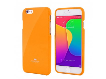 Kryt pro iPhone 7 / 8 / SE (2020) - Mercury, Jelly Case Yellow
