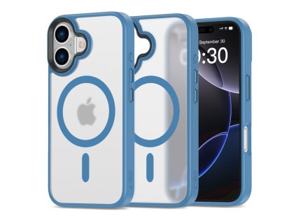 Ochranný kryt na iPhone 16 - Tech-Protect, Magmat MagSafe Matte Ultramarine