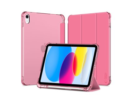Pouzdro na iPad 11 (2025) / iPad 10.9 (2022) - Tech-Protect, SmartCase Hybrid Magenta