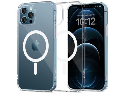 Ochranný kryt na iPhone 12 / 12 Pro - Tech-Protect, FlexAir MagSafe Clear