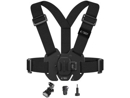 Hrudní držák pro kameru GoPro - Tech-Protect, GA100 Black
