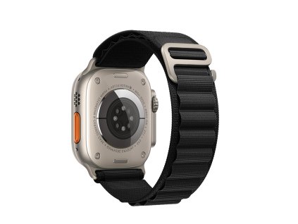 Řemínek pro Apple Watch 44mm / 45mm / 46mm / 49mm - Hoco, WA13 Flexible Black