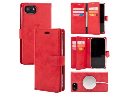 iPhone16e MagSafe Mansoor Diary Red