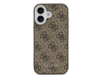 Ochranný kryt na iPhone 17 - Guess, 4G MagSafe Brown