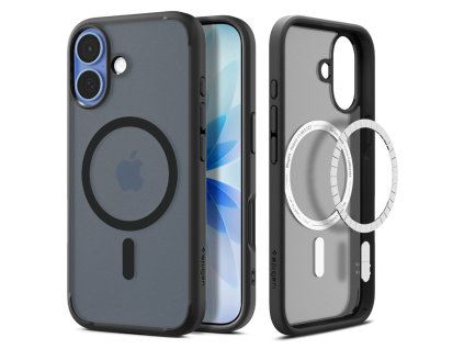 Ochranný kryt na iPhone 17 - Spigen, Ultra Hybrid MagSafe Frost Black