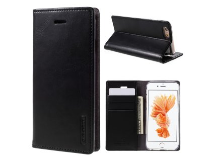 Pouzdro / kryt pro Apple iPhone 6 / 6S - Mercury, Bluemoon Flip Black