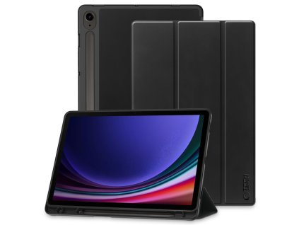 Pouzdro na Samsung Galaxy TAB S9 11 (2023) / S9 FE 10.9 (2023) / S10 FE 10.9 (2025) - Tech-Protect, SmartCase Pen Black