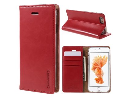 Pouzdro / kryt pro Apple iPhone 6 / 6S - Mercury, Bluemoon Flip Red