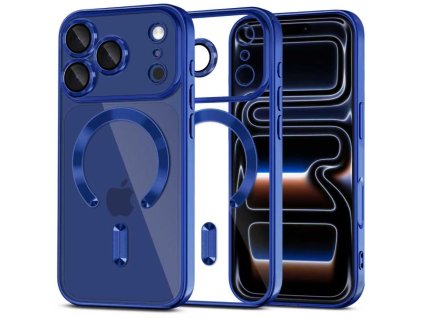 Ochranný kryt na iPhone 17 Pro MAX - Tech-Protect, Magflex MagSafe Shiny Blue