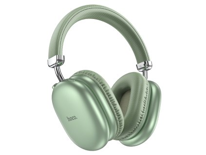 Bezdrátová náhlavní sluchátka - Hoco, W35 Max Green