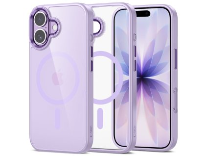 Ochranný kryt na iPhone 17 - Tech-Protect, Magmat MagSafe Lavender/Clear