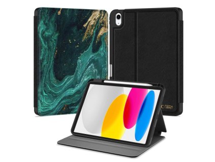Ochranný kryt na iPad 11 (2025) / iPad 10.9 (2022) - Tech-Protect, Lamano Verde Aura
