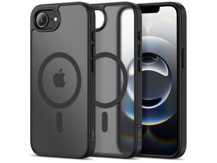 Ochranný kryt na iPhone 17e / 16e - Tech-Protect, Basicmag MagSafe Matte Black
