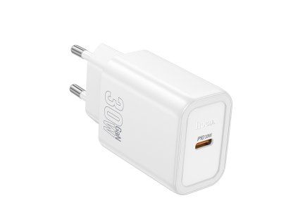 Rychlá nabíječka do sítě - Hoco, N62 Gentle PD30W White