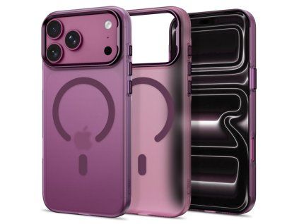 Ochranný kryt na iPhone 17 Pro MAX / 18 Pro MAX - Tech-Protect, MagZero MagSafe Dark Cherry