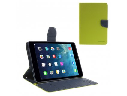 Pouzdro / kryt pro Apple iPad mini 1 / 2 / 3 - Mercury, Fancy Diary Lime/Navy