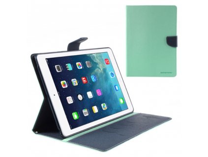 Pouzdro / kryt pro Apple iPad Air 1 - Mercury, Fancy Diary Mint/Navy