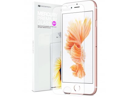 Ochranné tvrzené sklo na iPhone 6 / 6S - Mercury, Premium Glass