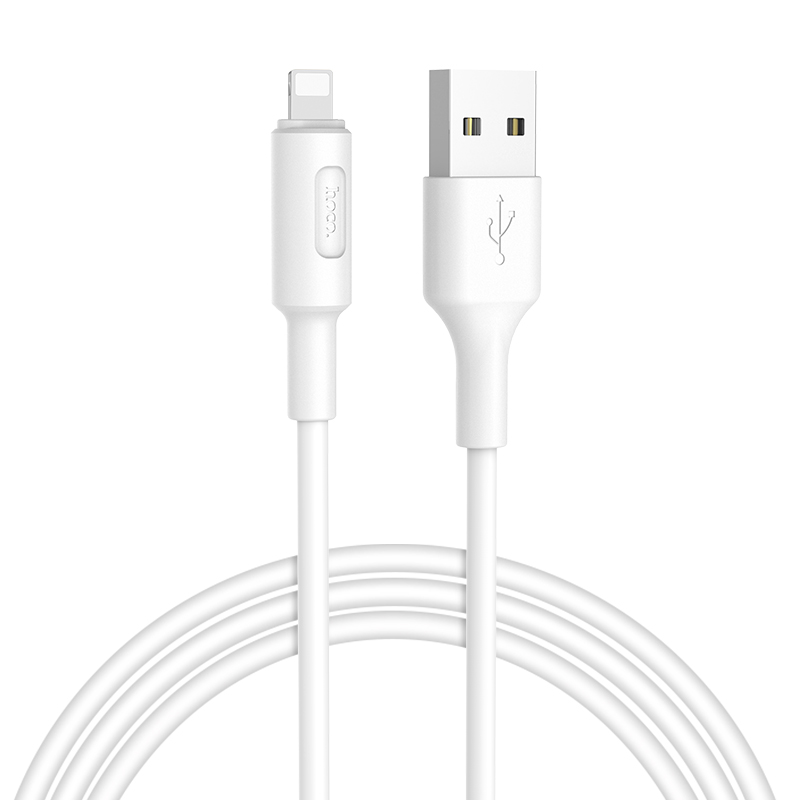 Kabel USB-A/Lightning pro iPhone a iPad - Hoco, X25 Soarer White