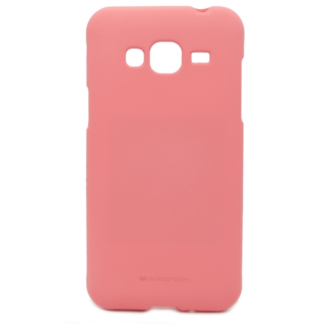 Pouzdro / kryt pro Samsung GALAXY J3 (2016) J3109 - Mercury, Soft Feeling Pink