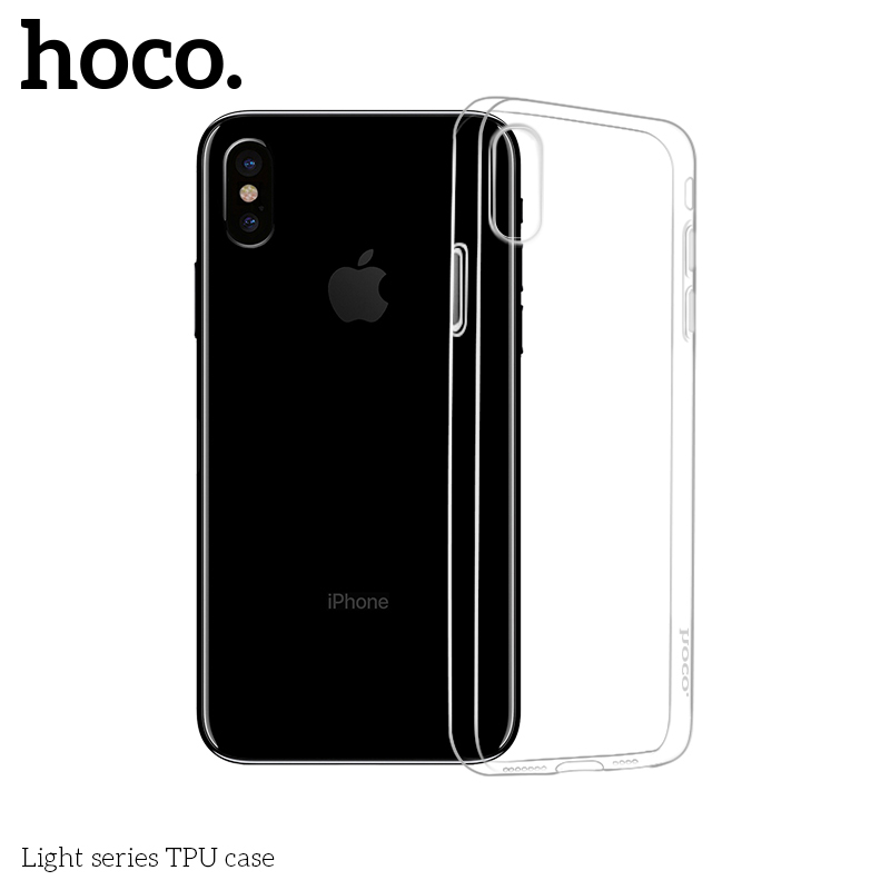 Ochranný kryt pro iPhone XS MAX - Hoco, Light Transparent