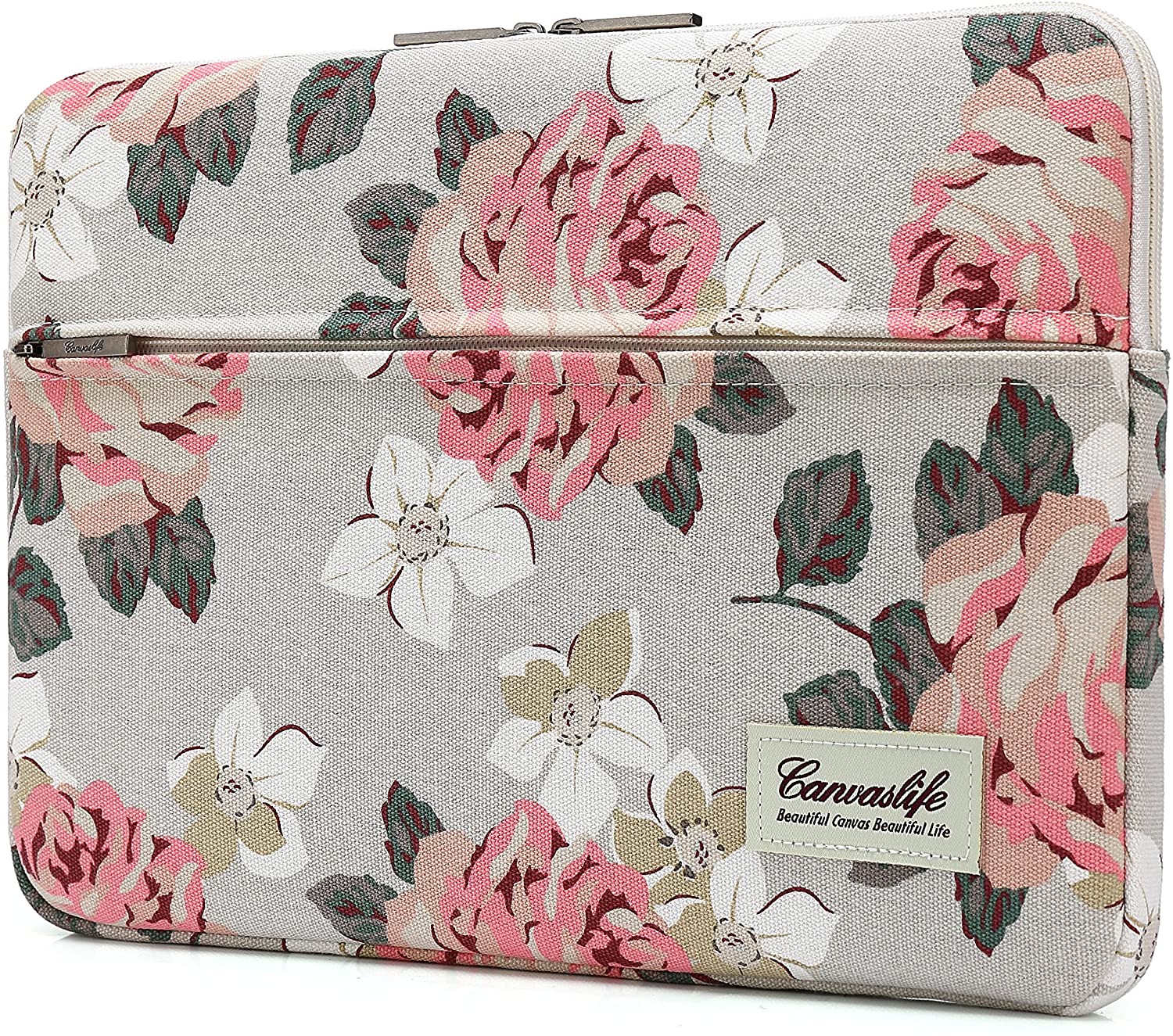 Pouzdro na notebook - CANVASLIFE, 15-16 Sleeve RoseWhite