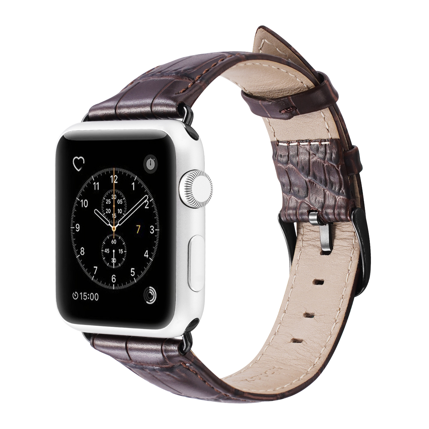 Kožený pásek / řemínek pro Apple Watch 42mm / 44mm / 45mm / 49mm - DuxDucis, Luxury Brown