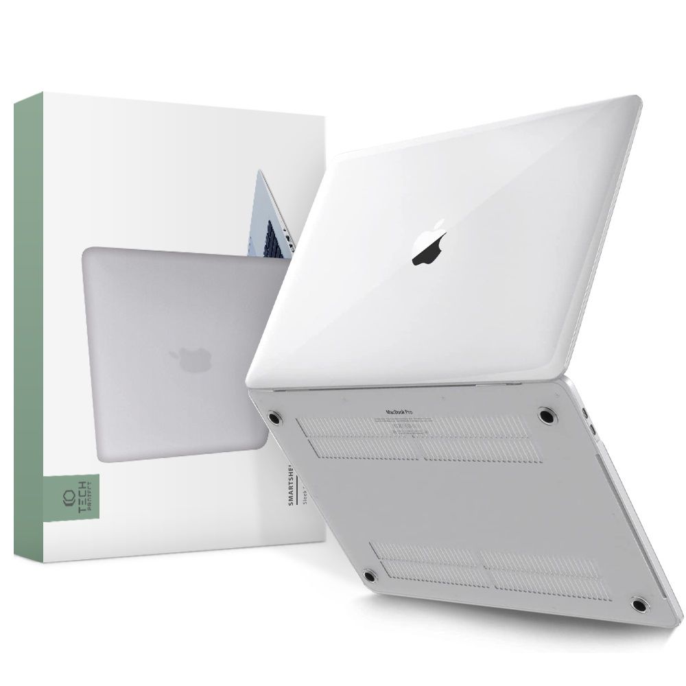 Polykarbonátové pouzdro na MacBook Pro 13 (2016-2022) - Tech-Protect, SmartShell Crystal Clear