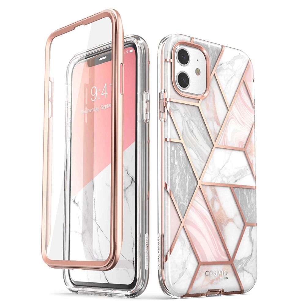 Ochranný kryt na iPhone 11 - Supcase, Cosmo Marble