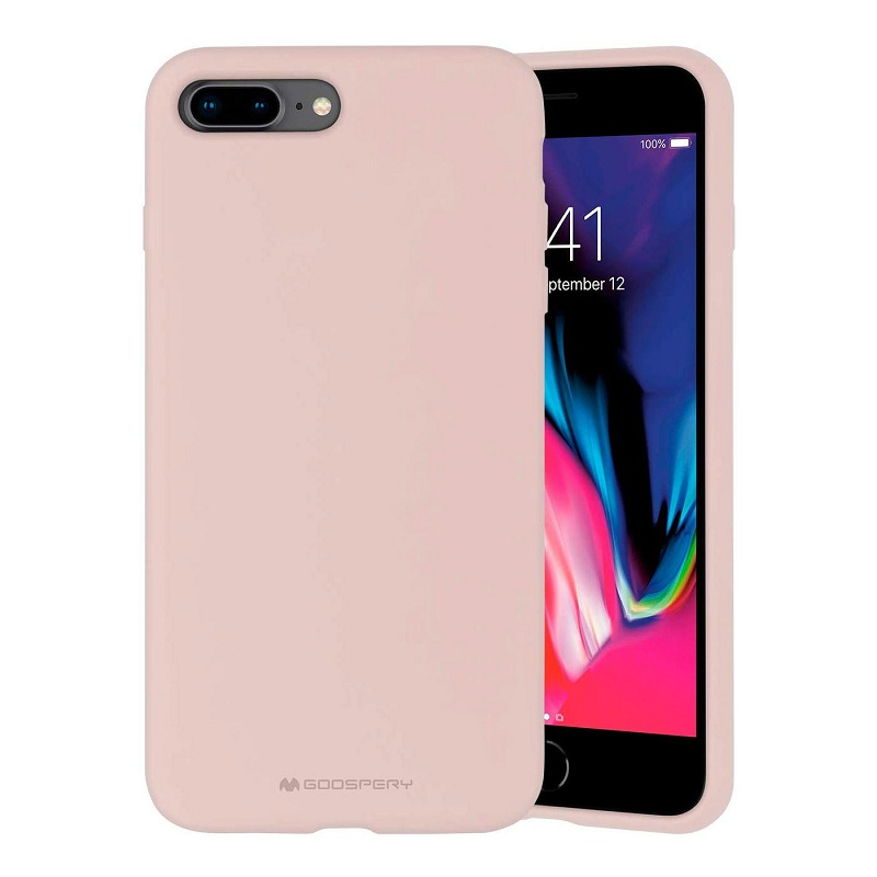Ochranný kryt pro iPhone 7 PLUS / 8 PLUS - Mercury, Silicone Pink Sand