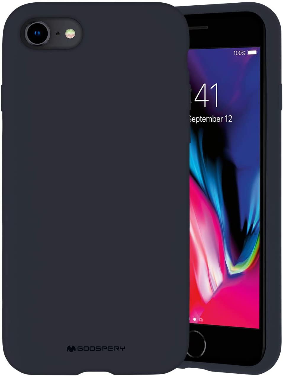 Ochranný kryt pro iPhone 7 / 8 / SE (2020/2022) - Mercury, Silicone Navy