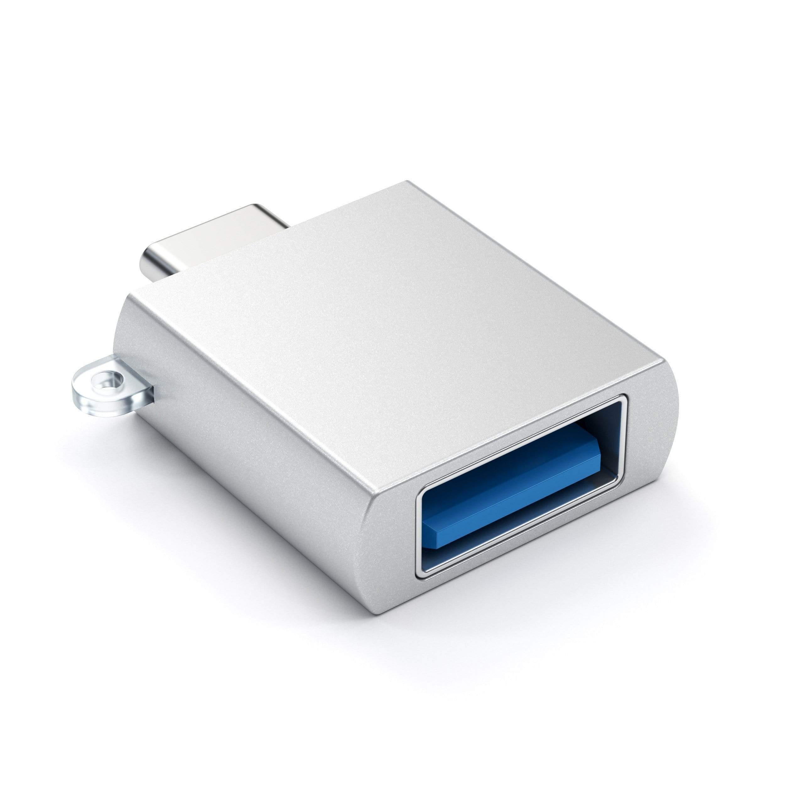 Redukce / adaptér - Satechi, USB-C to USB-A Silver