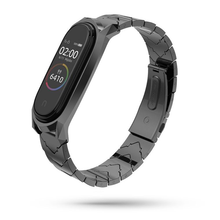 Tech-Protect Steelband pro Xiaomi Mi Band 3 / 4 5906735417036 černá