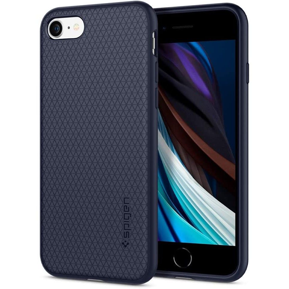 Pouzdro / kryt pro Apple iPhone 7 / 8 / SE (2020/2022) - Spigen, Liquid Air Blue