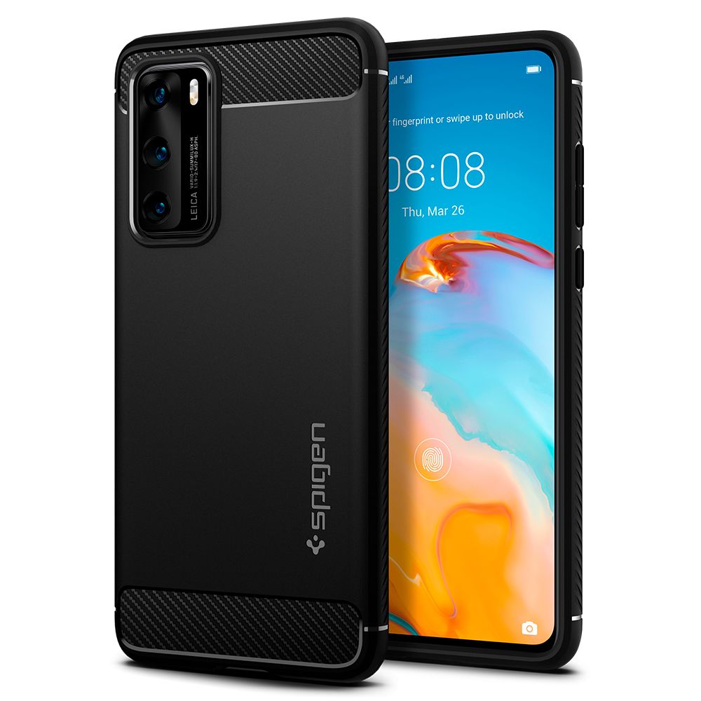 Spigen Rugged Armor pro Huawei P40 černá