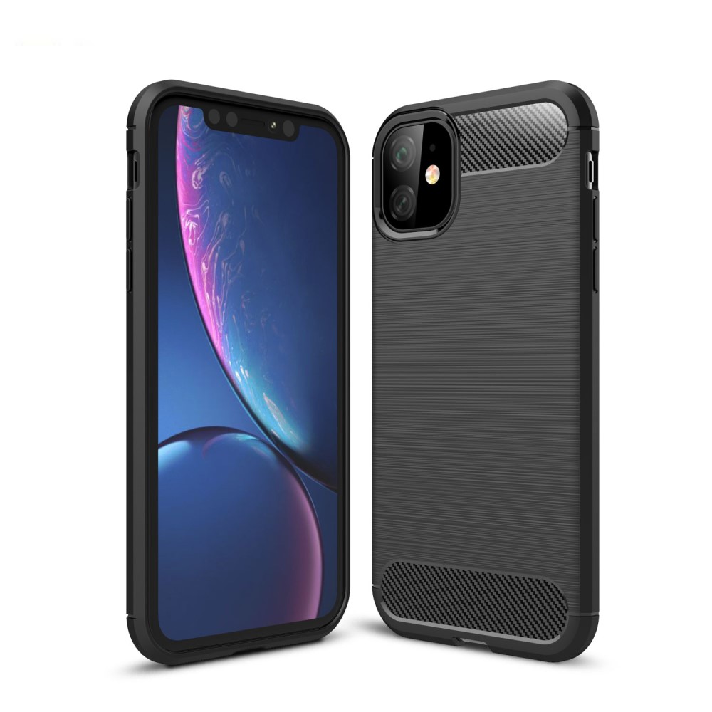 Ochranný kryt pro iPhone 11 - Carbon Fibre