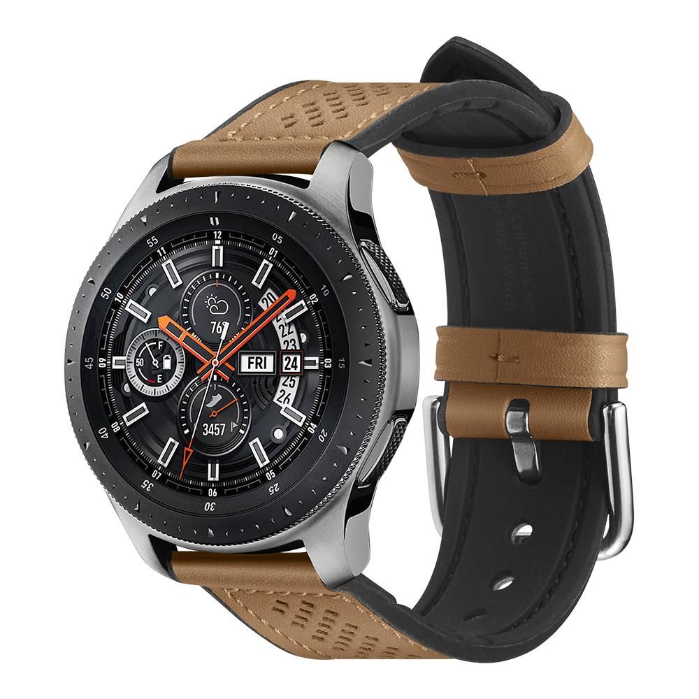 Řemínek pro Samsung Galaxy Watch 45mm / 46mm - Spigen, Retro Fit Brown